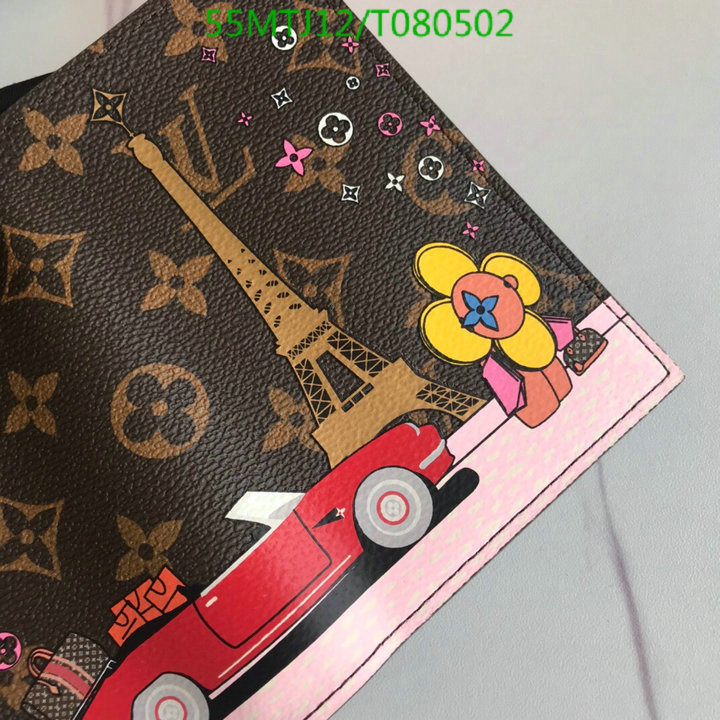 LV Bags-(4A)-Wallet-,Code: T080502,$: 55USD