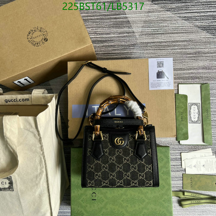 Gucci Bag-(Mirror)-Diana-Bamboo-,Code: LB5317,$: 225USD