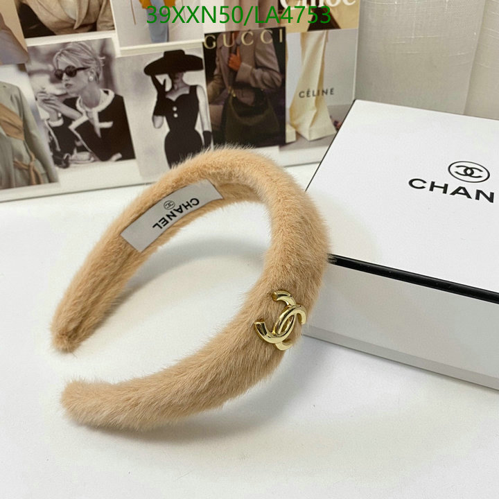 Headband-Chanel, Code: LA4753,$: 39USD