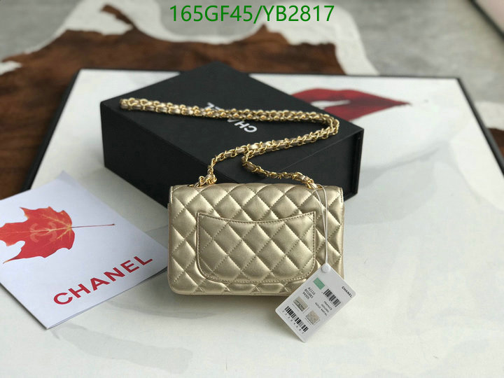 Chanel Bags -(Mirror)-Diagonal-,Code: YB2817,$: 165USD