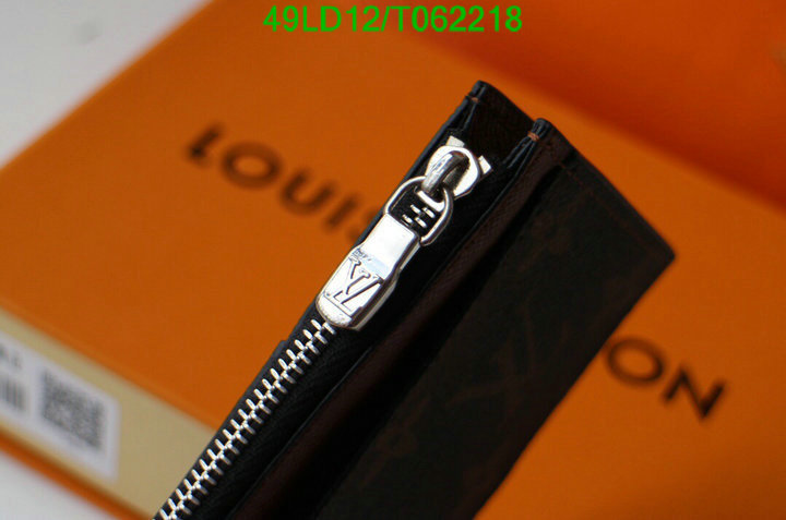 LV Bags-(Mirror)-Wallet-,Code: T062218,$: 49USD