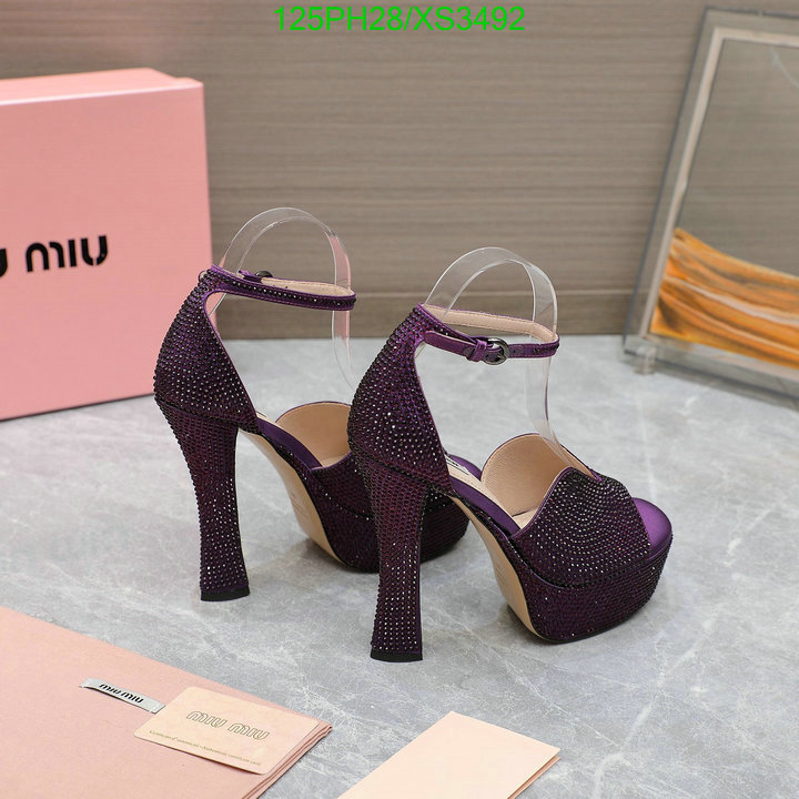 Women Shoes-Miu Miu, Code: XS3492,$: 125USD