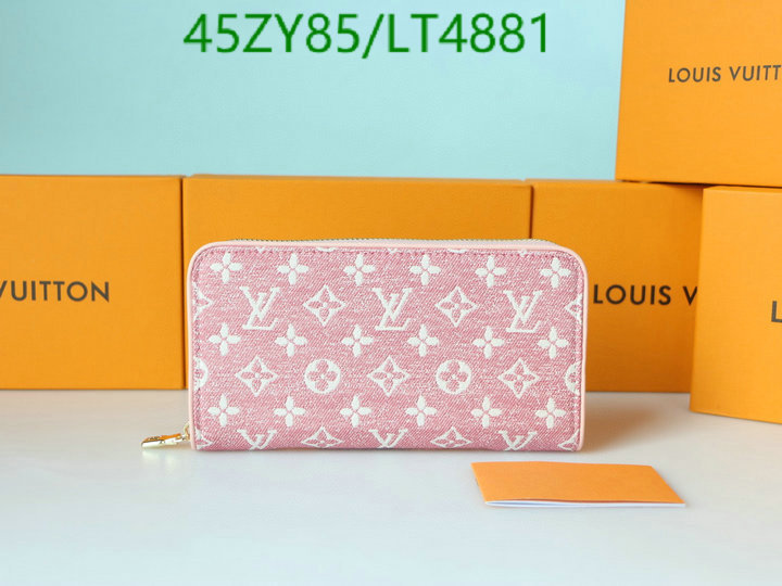 LV Bags-(4A)-Wallet-,Code: LT4881,$: 45USD