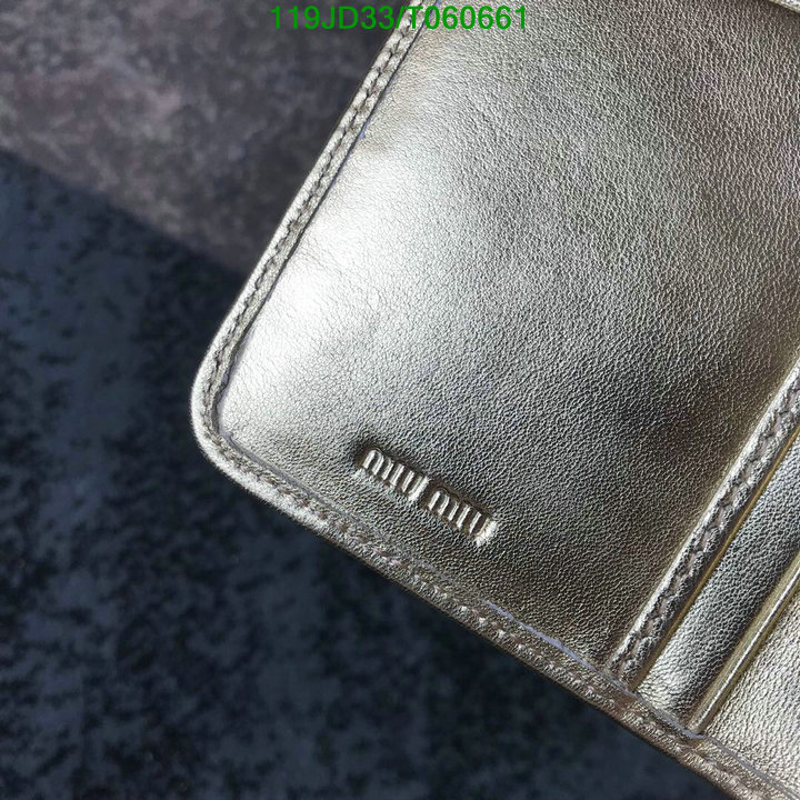 Miu Miu Bag-(Mirror)-Wallet-,Code: T060661,$: 119USD