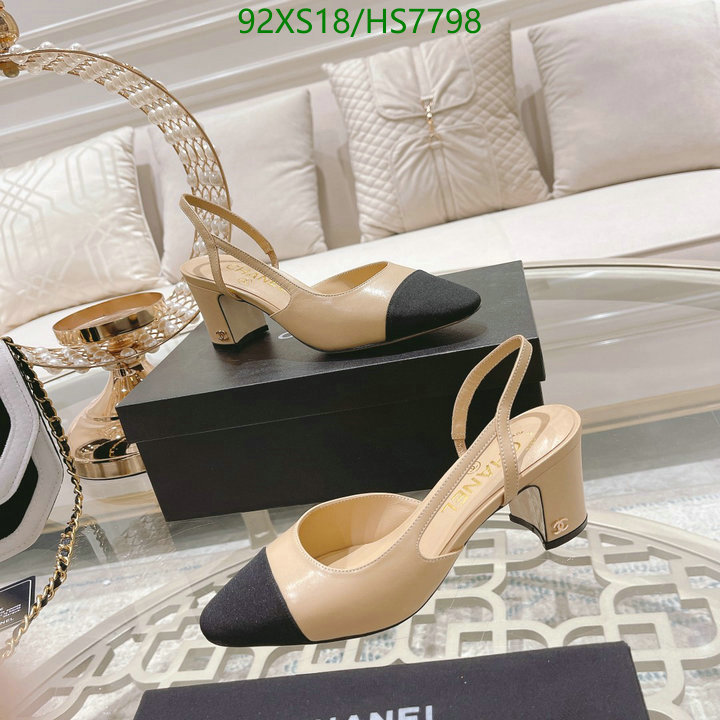 Women Shoes-Chanel, Code: HS7798,$: 92USD