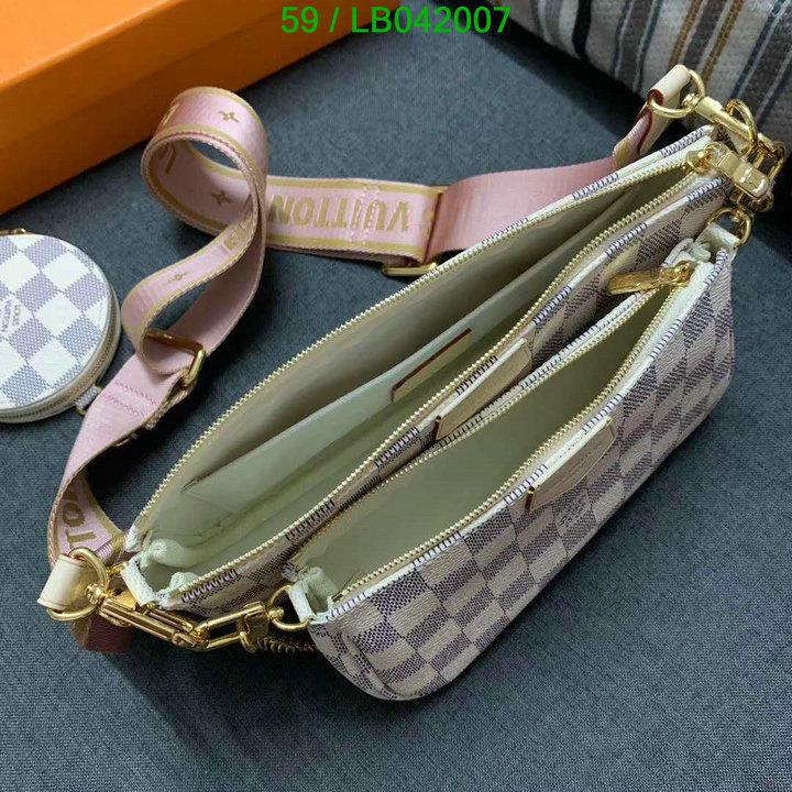 LV Bags-(4A)-New Wave Multi-Pochette-,Code: LB042007,$: 59USD