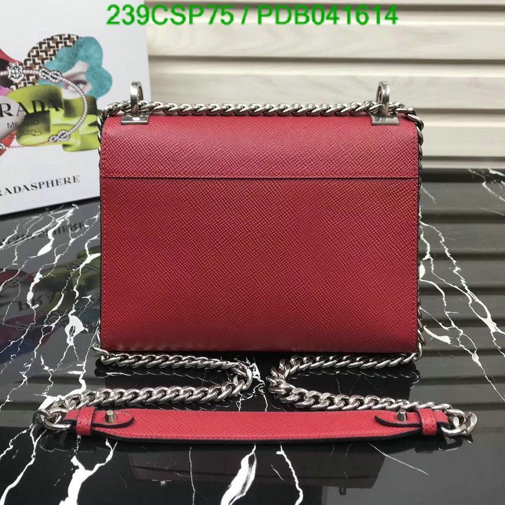 Prada Bag-(Mirror)-Diagonal-,Code: PDB041614,$: 239USD