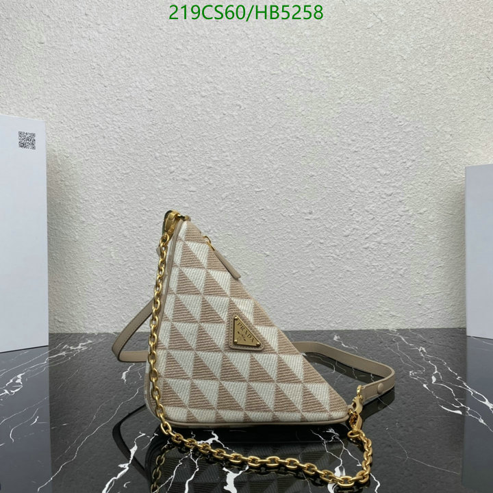 Prada Bag-(Mirror)-Triangle,Code: HB5258,$: 219USD