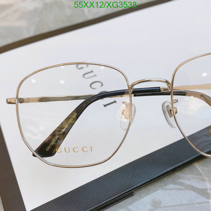 Glasses-Gucci, Code: XG3538,$: 55USD