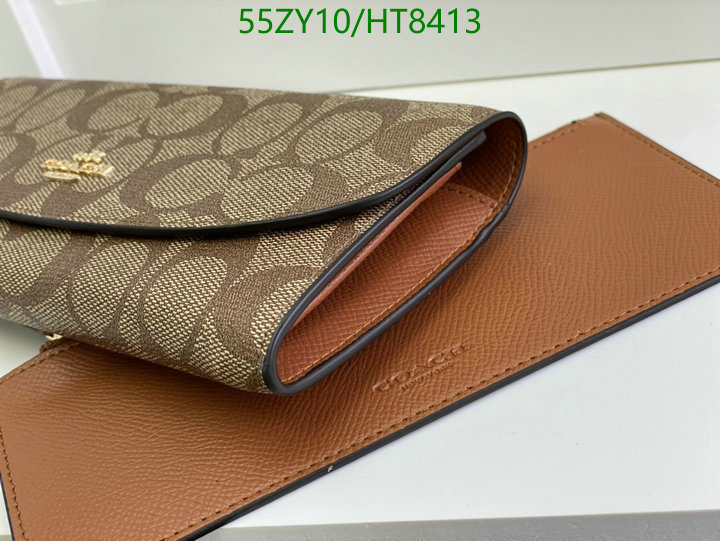 Coach Bag-(4A)-Wallet-,Code: HT8413,$: 55USD