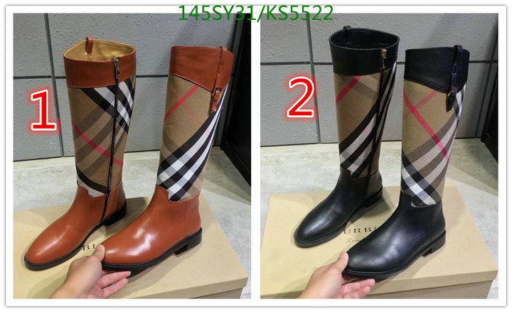 Women Shoes-Burberry, Code: KS5522,$: 145USD