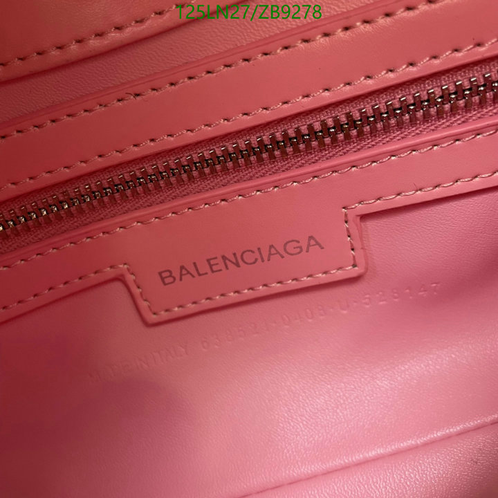 Balenciaga Bag-(4A)-Other Styles-,Code: ZB9278,$: 125USD