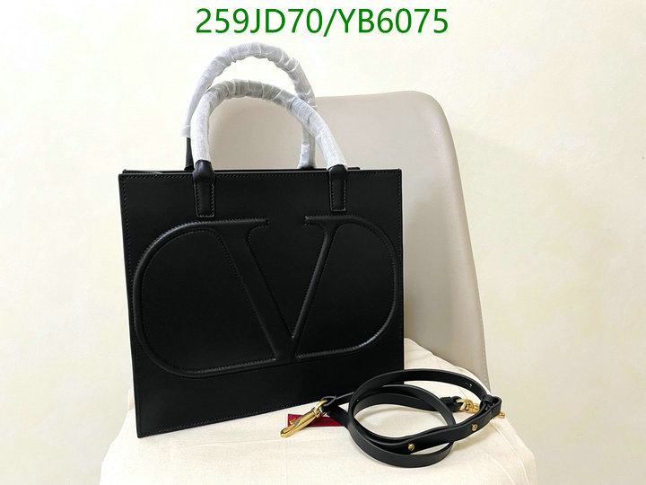 Valentino Bag-(Mirror)-Handbag-,Code: YB6075,