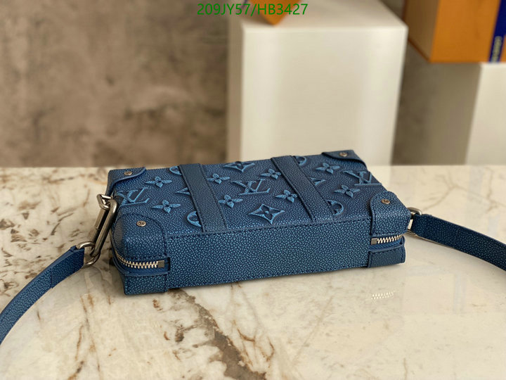 LV Bags-(Mirror)-Petite Malle-,Code: HB3427,$: 209USD