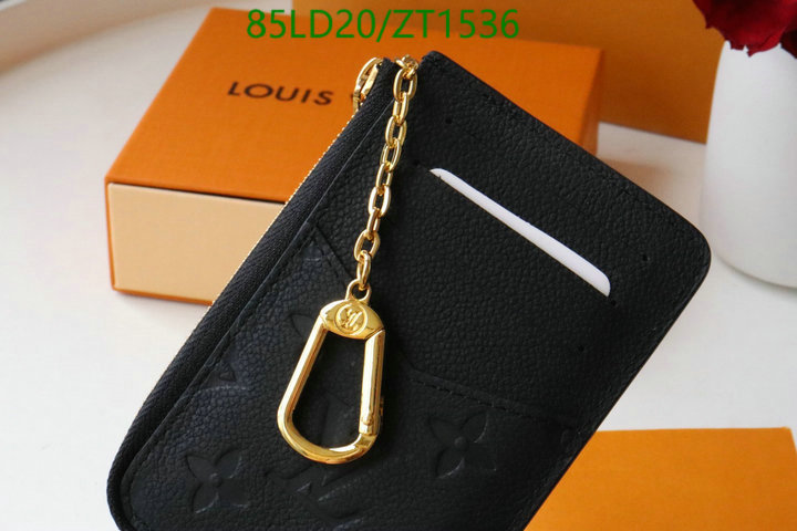 LV Bags-(Mirror)-Wallet-,Code: ZT1536,$: 85USD