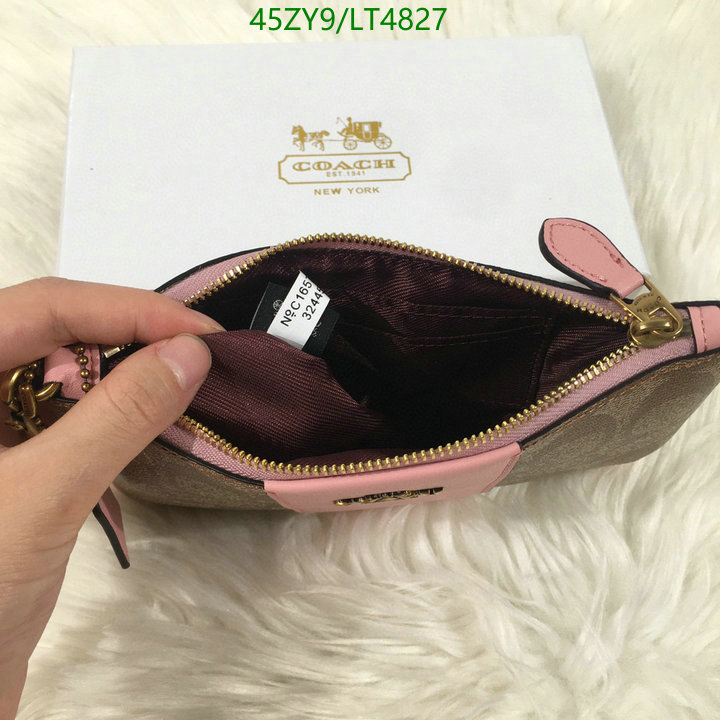 Coach Bag-(4A)-Wallet-,Code: LT4827,$: 45USD