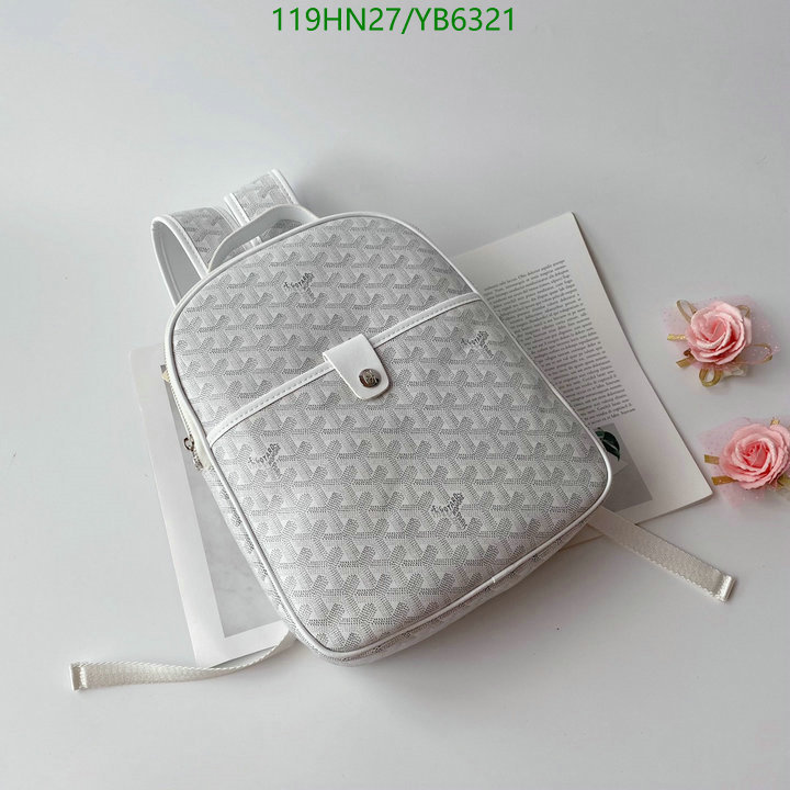 Goyard Bag-(4A)-Backpack-,Code: YB6321,$: 119USD