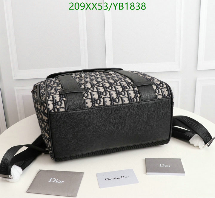 Dior Bags -(Mirror)-Backpack-,Code: YB1838,$: 209USD