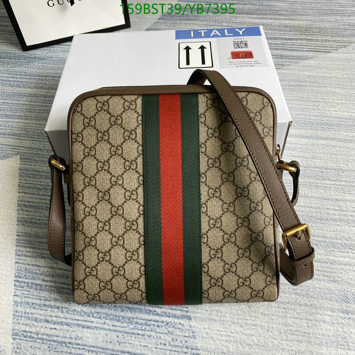 Gucci Bag-(Mirror)-Diagonal-,Code: YB7395,$: 159USD