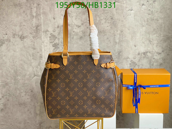 LV Bags-(Mirror)-Handbag-,Code: HB1331,$: 195USD