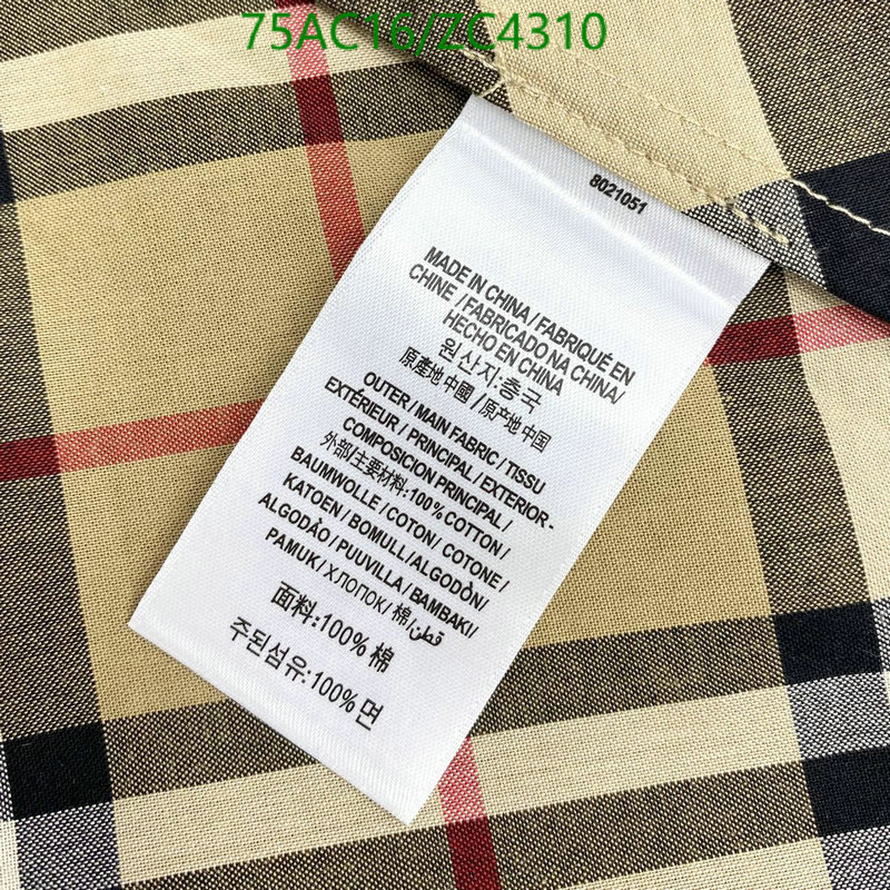 Clothing-Burberry, Code: ZC4310,$: 75USD