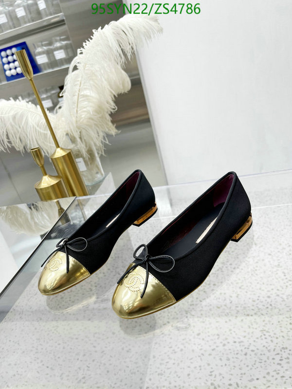 Chanel-Ballet Shoes,Code: ZS4786,$: 95USD