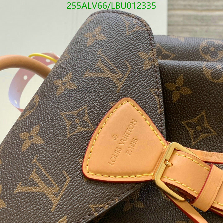 LV Bags-(Mirror)-Backpack-,Code: LBU012335,$: 255USD