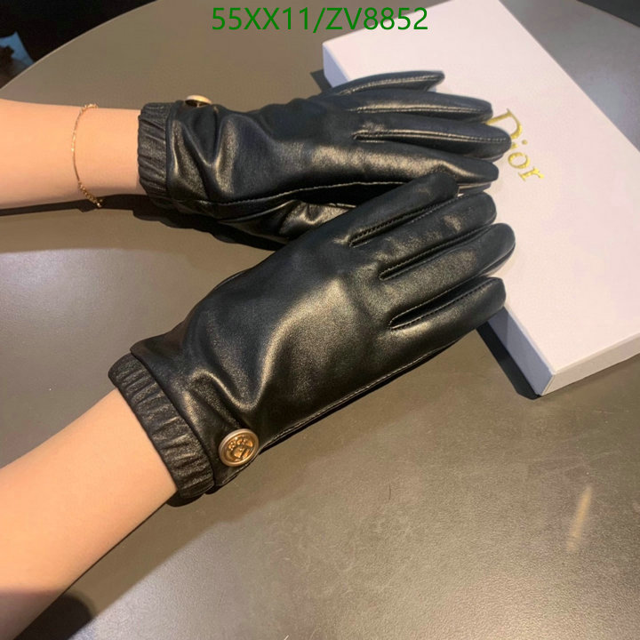 Gloves-Dior, Code: ZV8852,$: 55USD