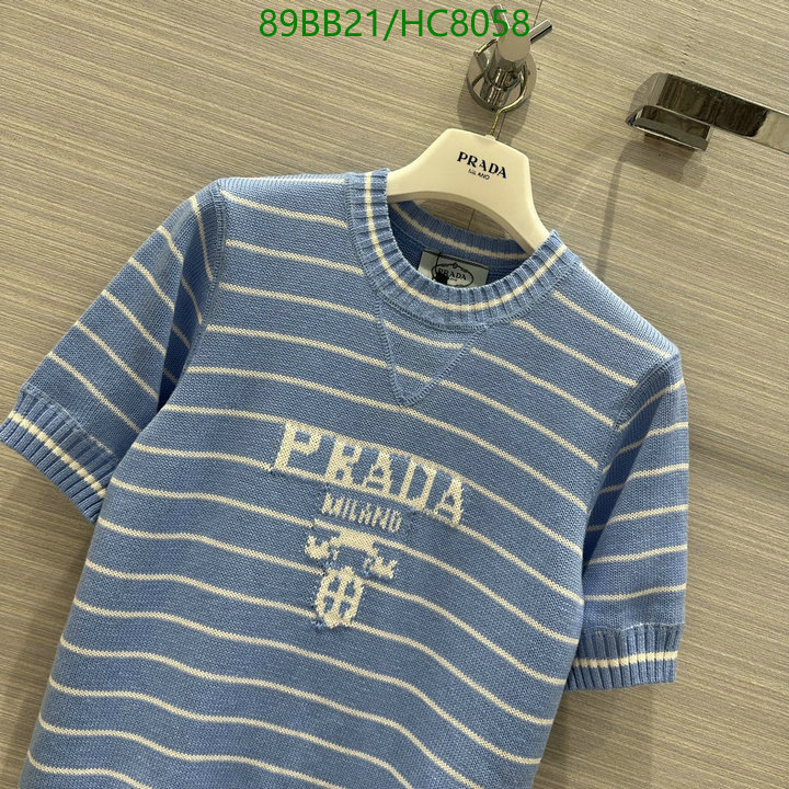 Clothing-Prada, Code: HC8058,$: 89USD