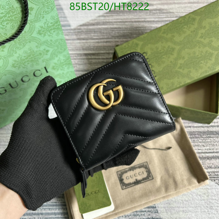 Gucci Bag-(Mirror)-Wallet-,Code: HT8222,$: 85USD