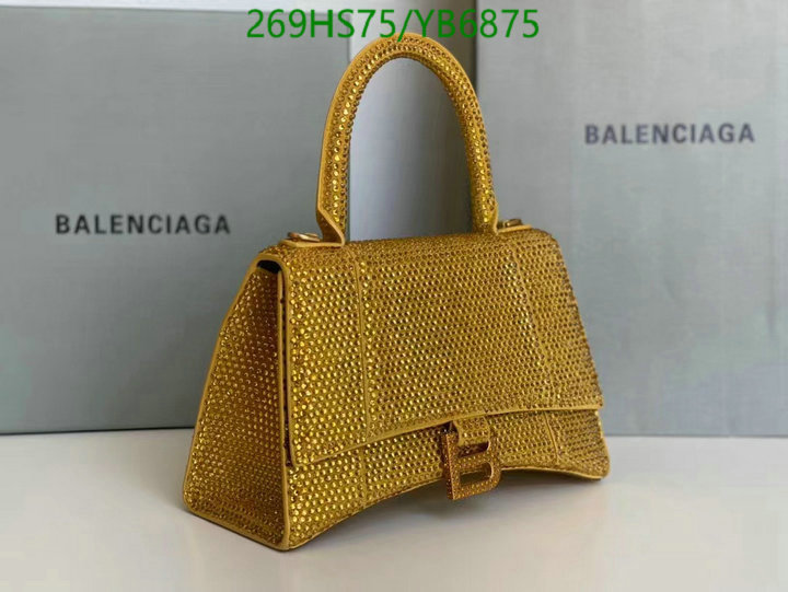 Balenciaga Bag-(Mirror)-Hourglass-,Code: YB6875,