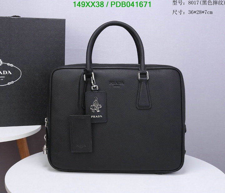 Prada Bag-(Mirror)-Handbag-,Code: PDB041671,$: 149USD