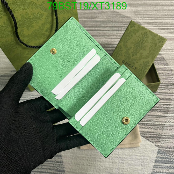 Gucci Bag-(Mirror)-Wallet-,Code: XT3189,$: 79USD