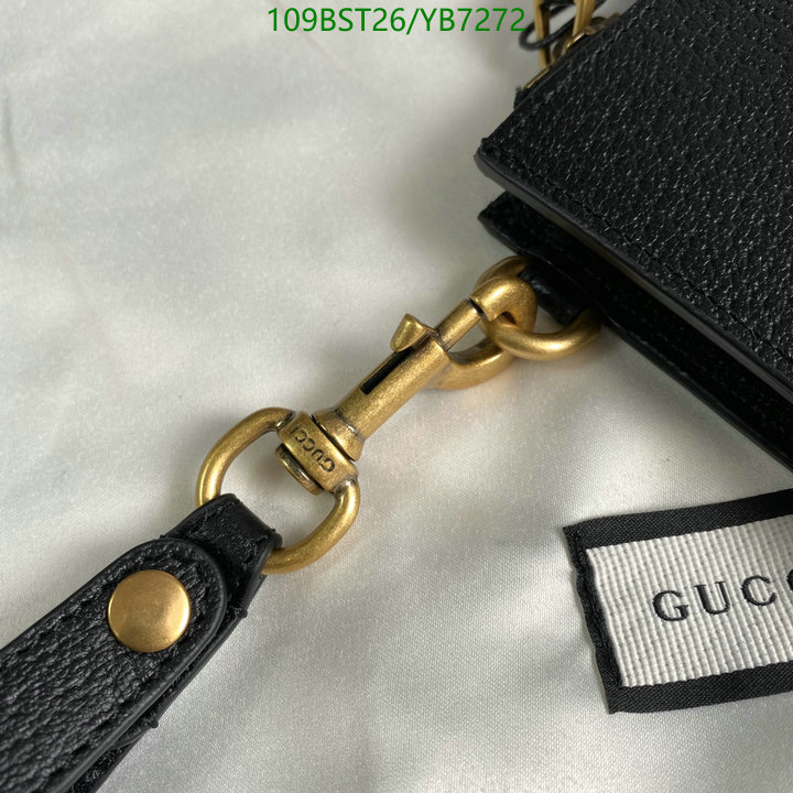 Gucci Bag-(Mirror)-Clutch-,Code: YB7272,$: 109USD