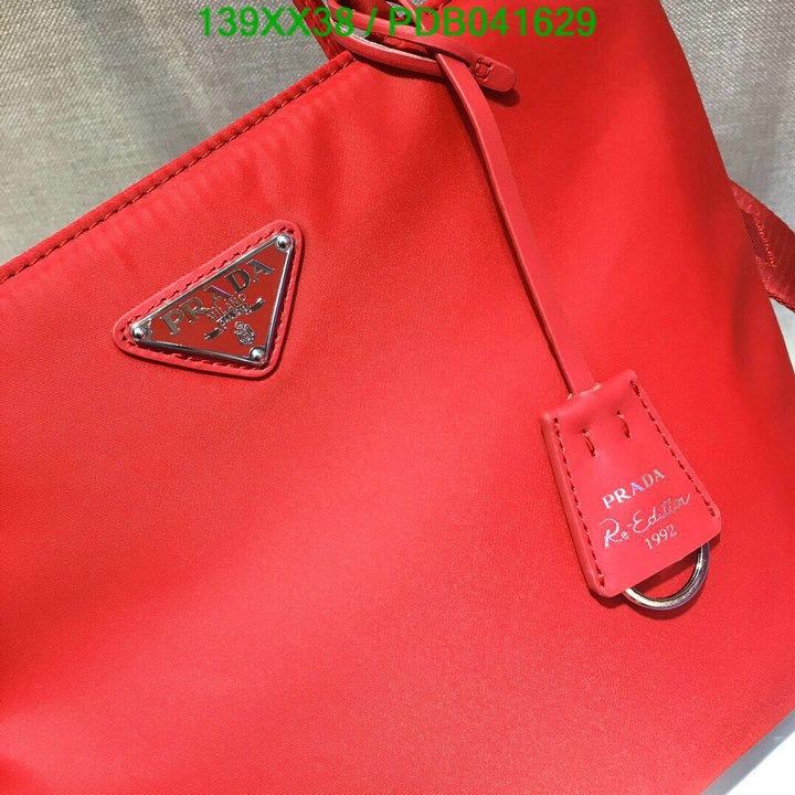 Prada Bag-(Mirror)-Handbag-,Code: PDB041629,$: 139USD