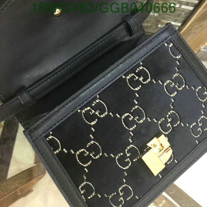 Gucci Bag-(Mirror)-Handbag-,Code:GGB040666,$: 189USD