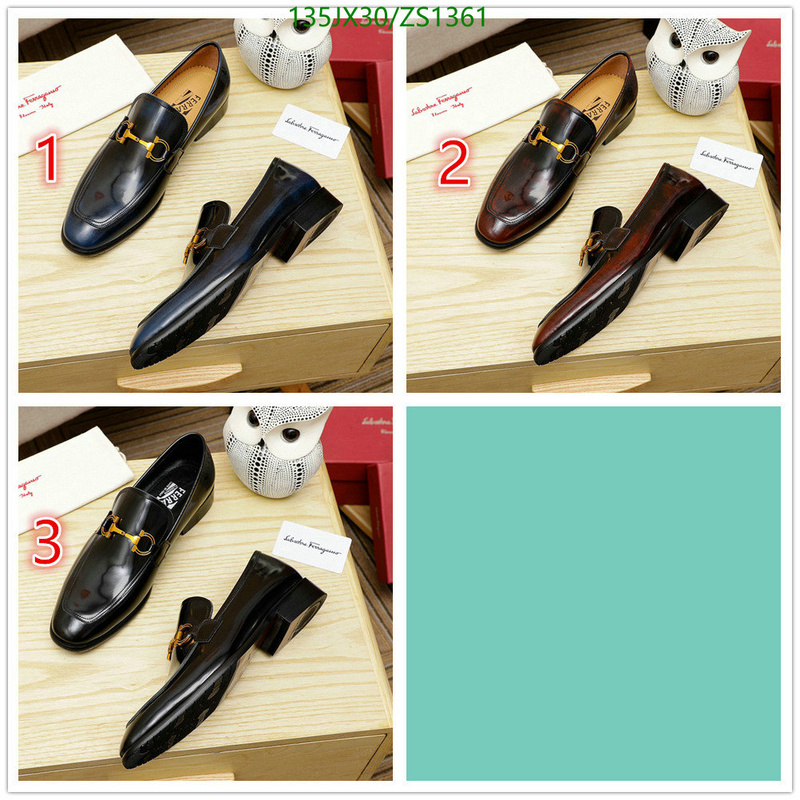 Men shoes-Ferragamo, Code: ZS1361,$: 135USD