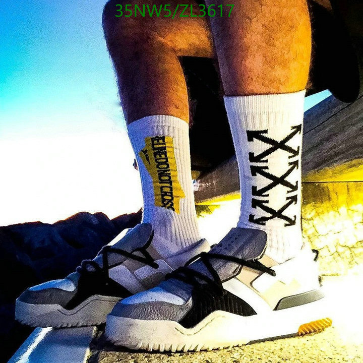 Sock-Off-White, Code: ZL3617,$: 35USD