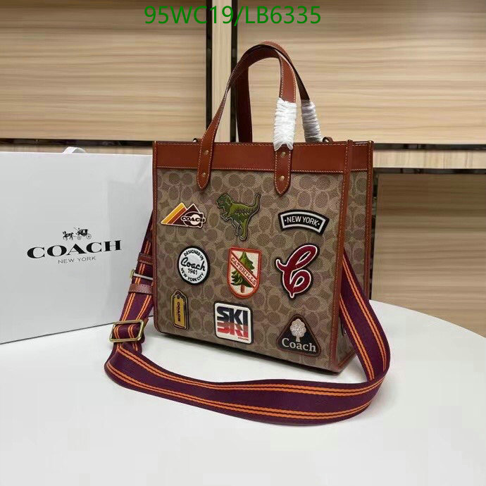 Coach Bag-(4A)-Tote-,Code: LB6335,$: 95USD