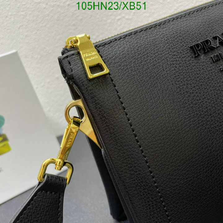 Prada Bag-(4A)-Diagonal-,Code: XB51,$: 105USD