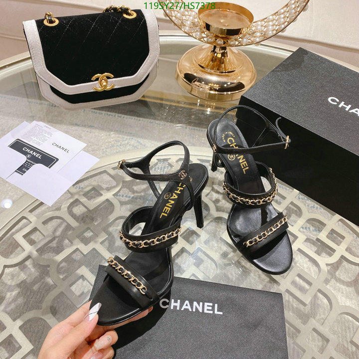 Women Shoes-Chanel, Code: HS7378,$: 119USD