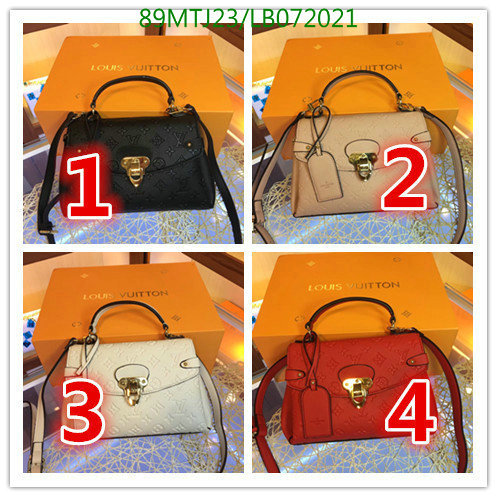 LV Bags-(4A)-Handbag Collection-,Code: LB072021,$:89USD