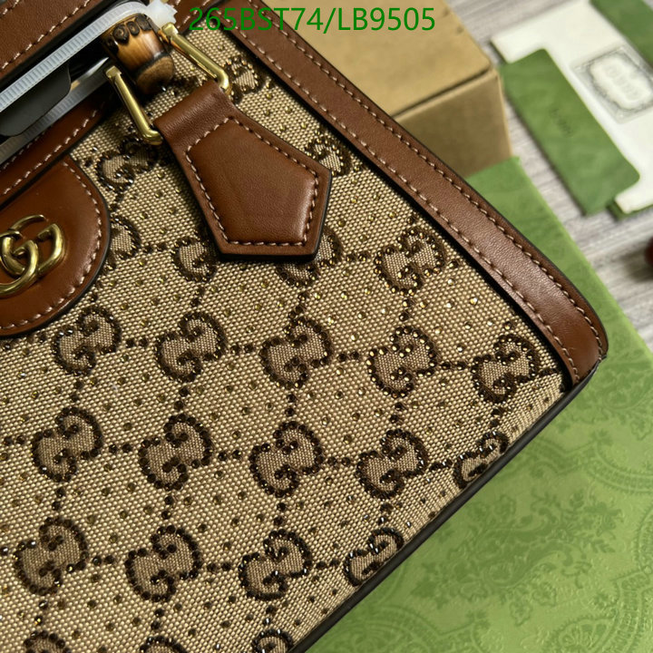 Gucci Bag-(Mirror)-Diana-Bamboo-,Code: LB9505,$: 265USD