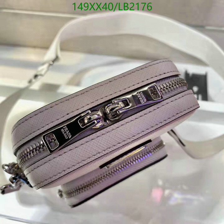 Prada Bag-(Mirror)-Diagonal-,Code: LB2176,$: 149USD