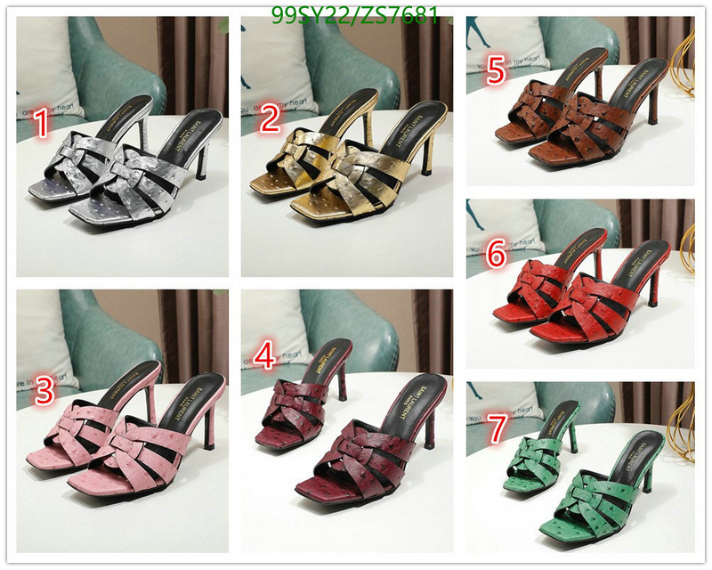 Women Shoes-YSL, Code: ZS7681,$: 99USD