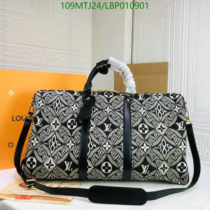 LV Bags-(4A)-Keepall BandouliRe 45-50-,Code: LBP010901,$: 109USD