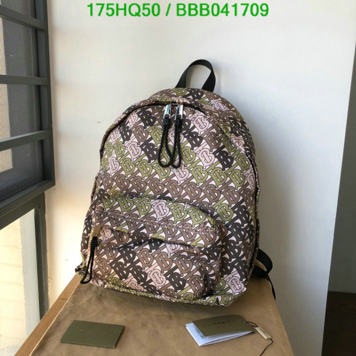 Burberry Bag-(Mirror)-Backpack-,Code: BBB041709,$: 175USD