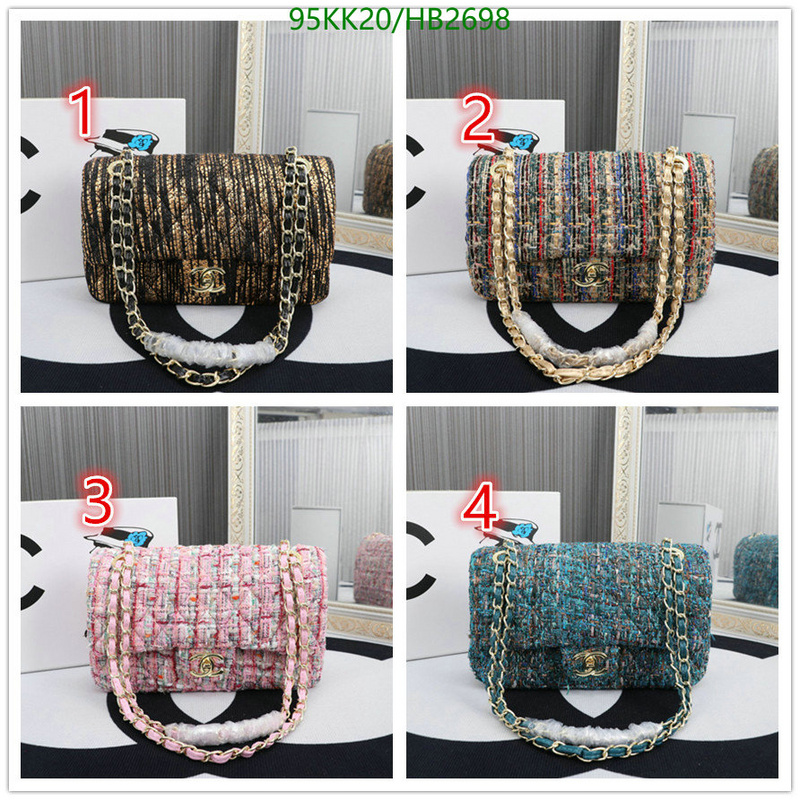 Chanel Bags ( 4A )-Diagonal-,Code: HB2698,$: 95USD