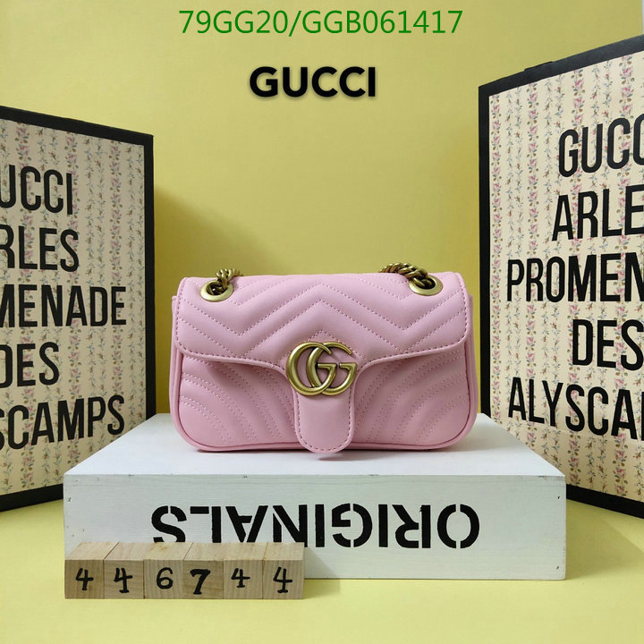 Gucci Bag-(4A)-Marmont,Code: GGB061417,$:79USD