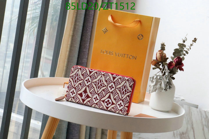 LV Bags-(Mirror)-Wallet-,Code: ZT1512,$: 85USD